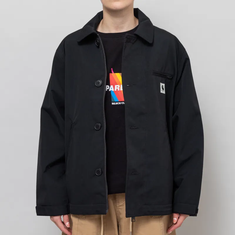 Carhartt WIP Womens Barnett Jacket Black-1