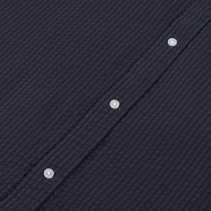 Carhartt WIP Toland Shirt Black Striped-6