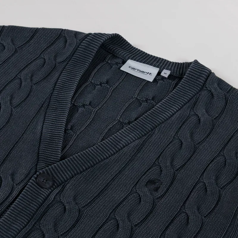 Carhartt WIP Carter Cardigan Black-4