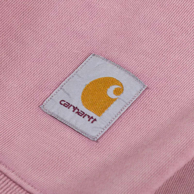 Carhartt WIP Hudson Sweatshirt Daphne Chalk Wash-4