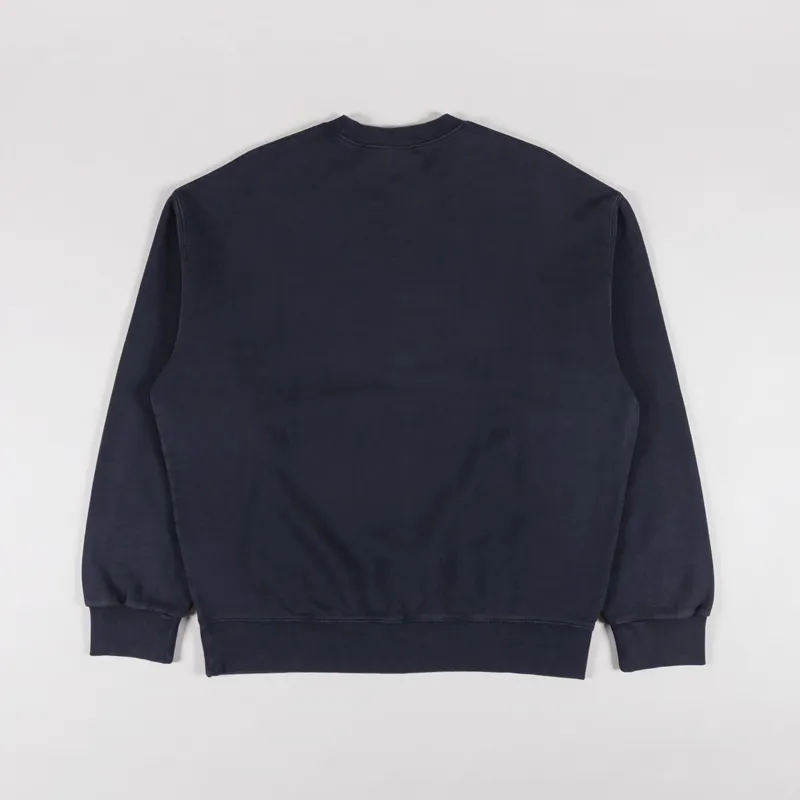 Carhartt WIP Hudson Sweatshirt Black Chalk Wash-1