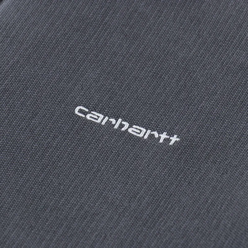 Carhartt WIP Pique Script Sweatshirt Black White-5