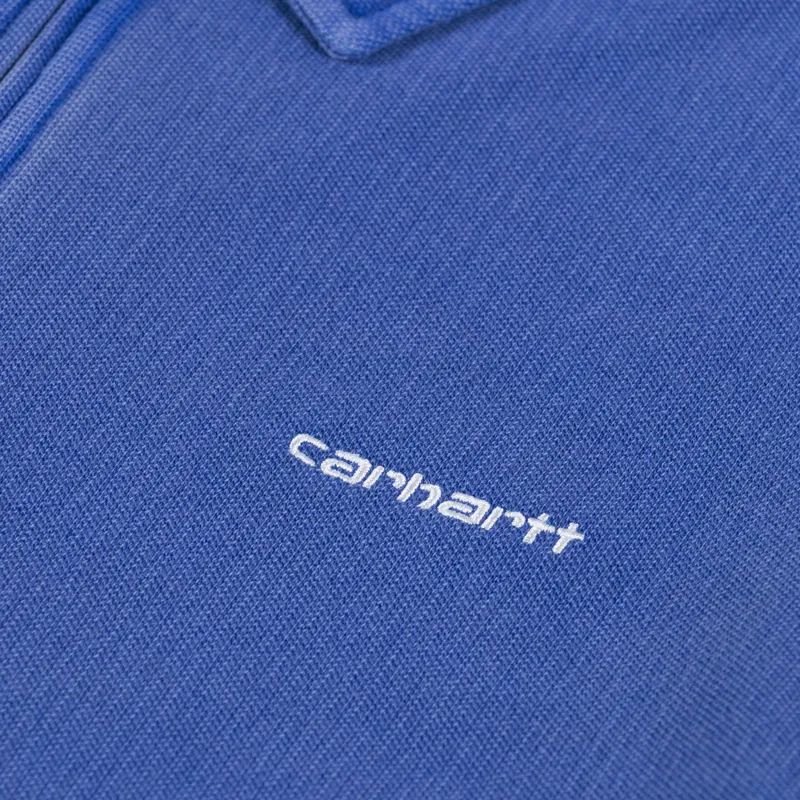 Carhartt WIP Pique Script Sweatshirt Wolfsbane White-5