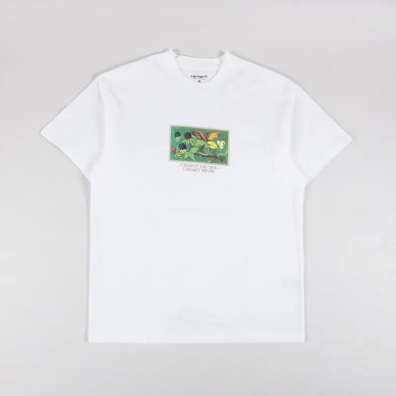 Carhartt WIP Cream Of The Crop T Shirt White