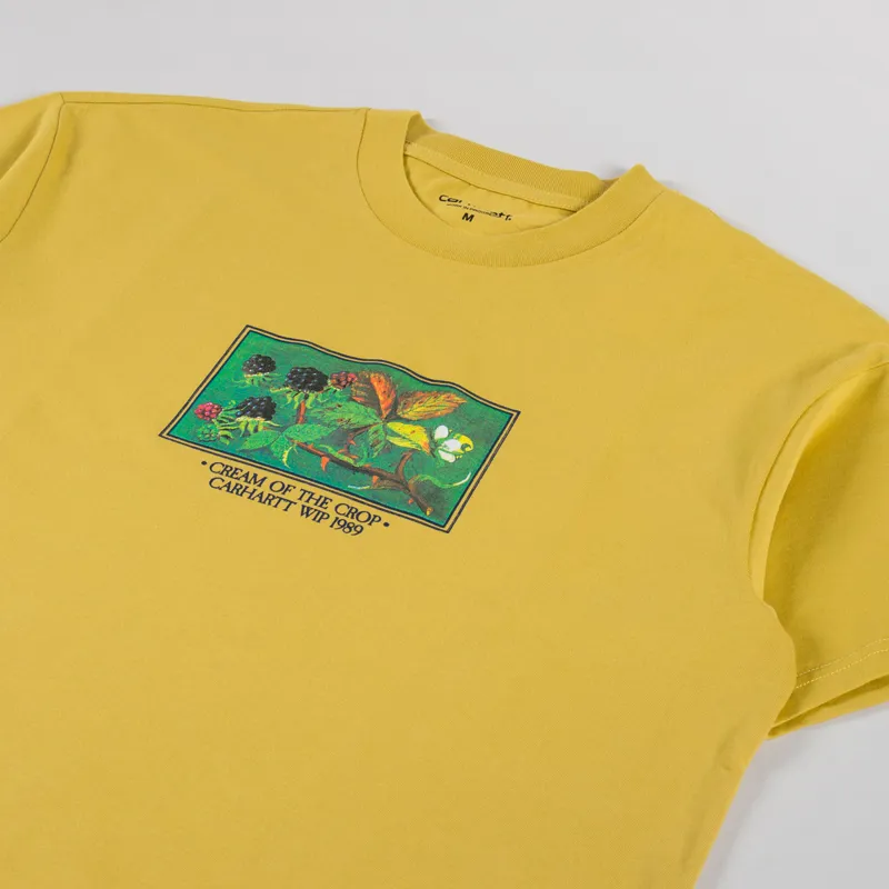 Carhartt WIP Cream Of The Crop T Shirt Suncrest-1