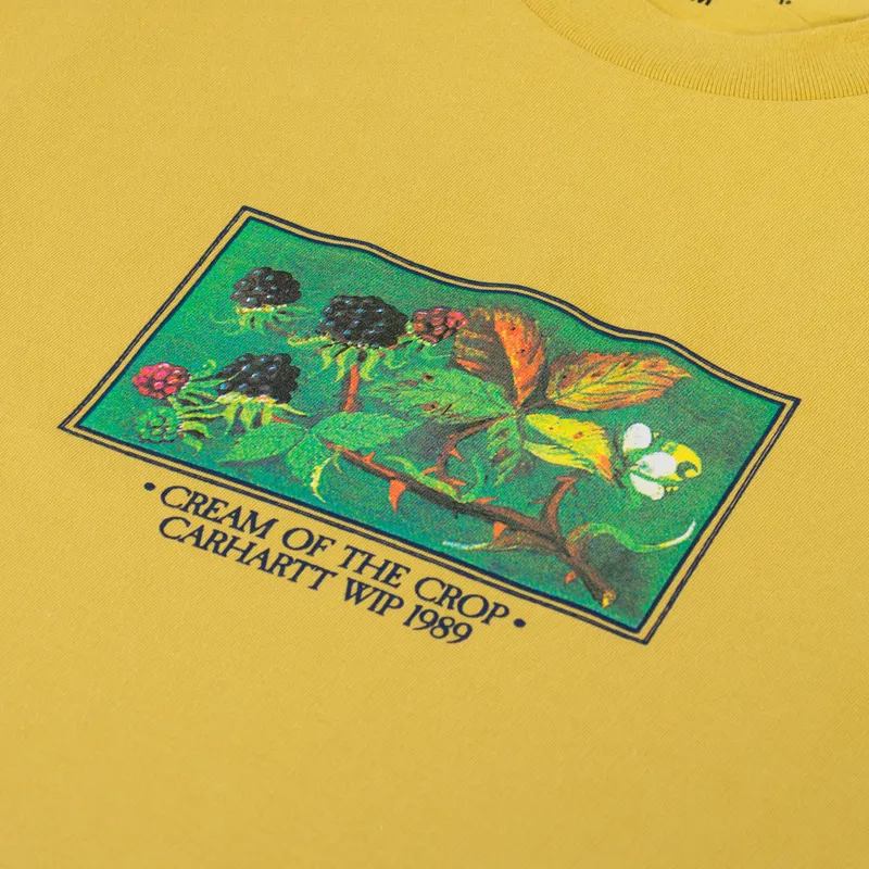 Carhartt WIP Cream Of The Crop T Shirt Suncrest-2