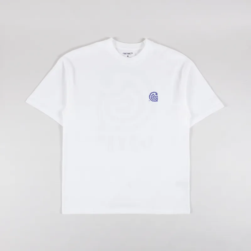 Carhartt WIP Helix T Shirt White-1