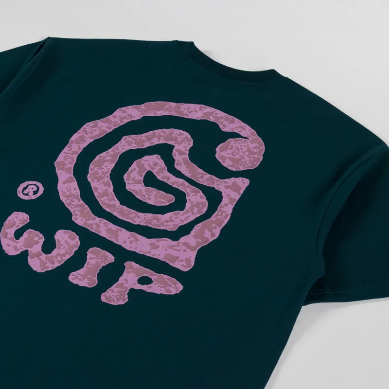 Carhartt WIP Helix T Shirt Deep Lagoon-2