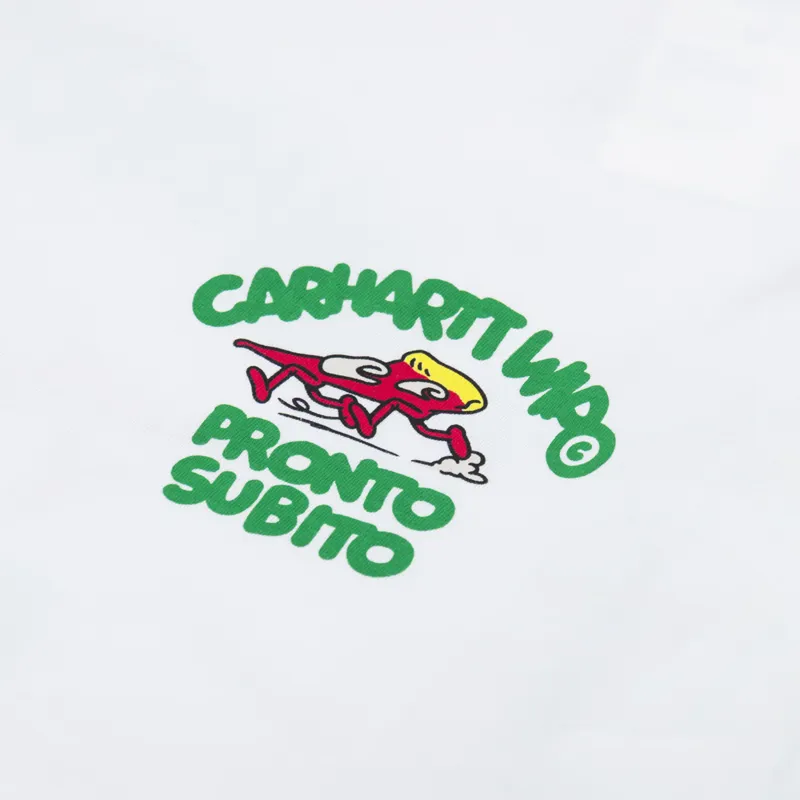 Carhartt WIP Pronto T Shirt White-5