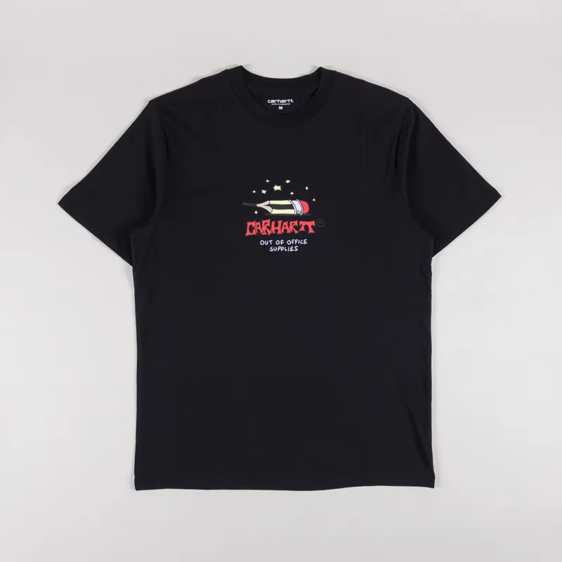 Carhartt WIP Work Life Romance T Shirt Black