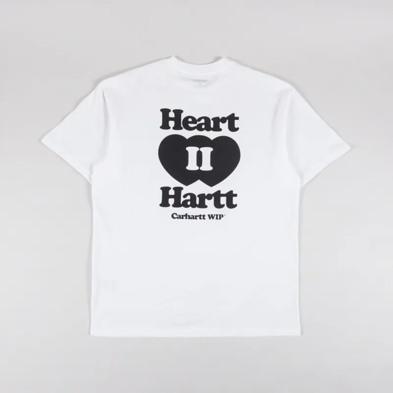 Carhartt WIP Heart II Hart T Shirt White