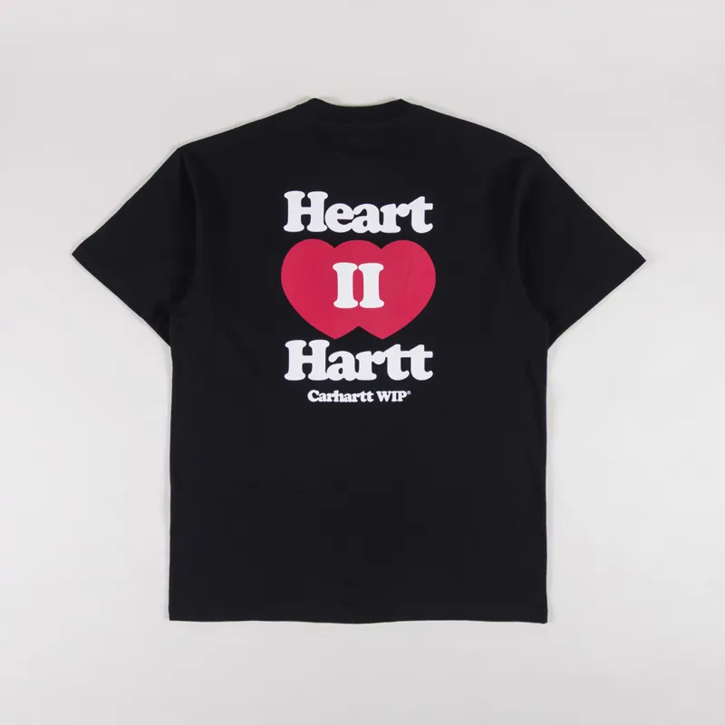 Carhartt WIP Heart II Hart T Shirt Black