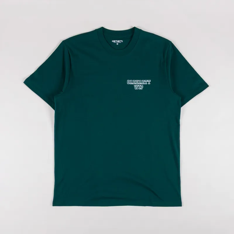 Carhartt WIP Alumni T Shirt Dark Fir