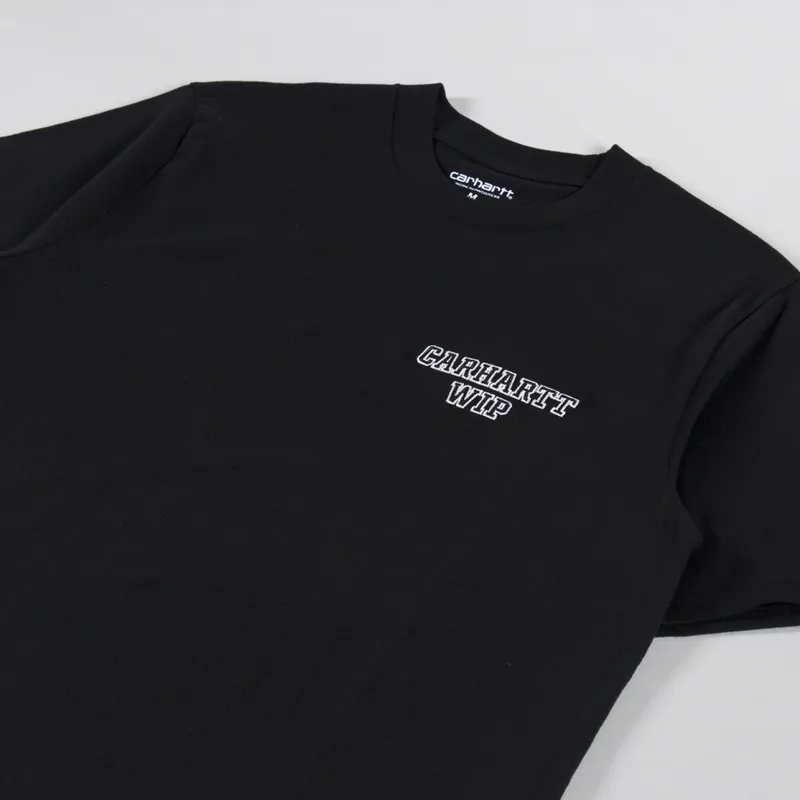 Carhartt WIP Alumni T Shirt Black-1