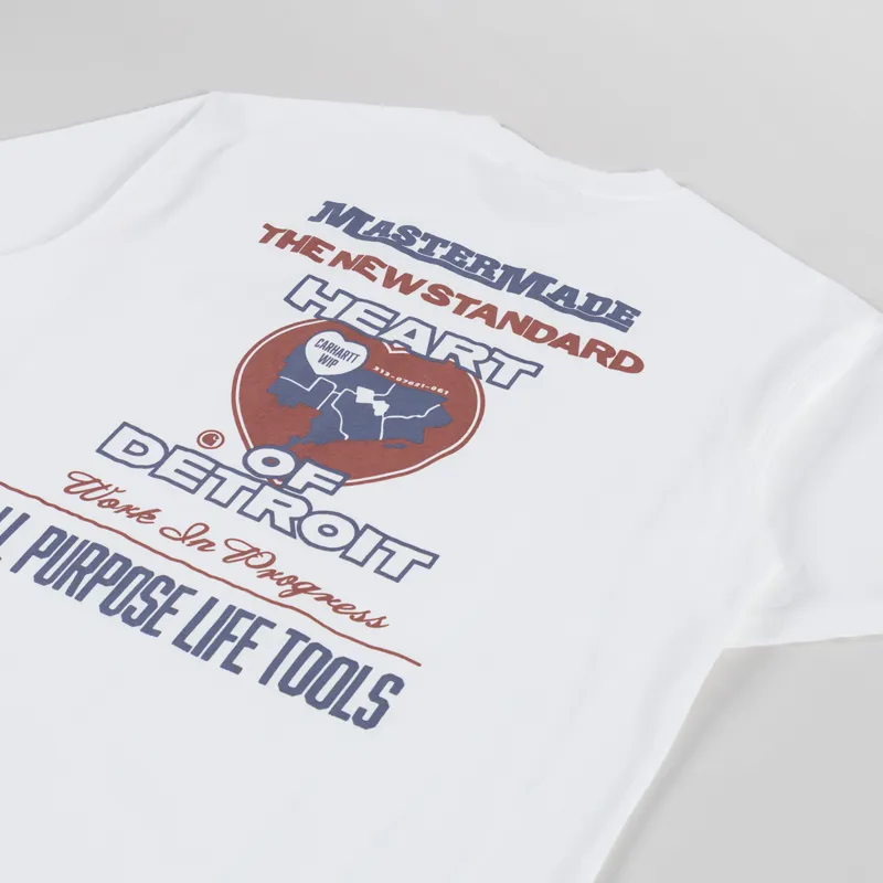 Carhartt WIP Arcan T Shirt White-2