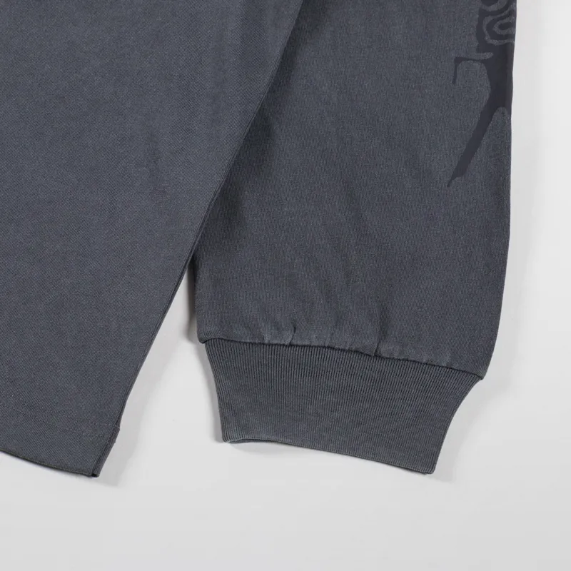 Carhartt WIP Long Sleeve Terrestrial T Shirt Black Graphite-7