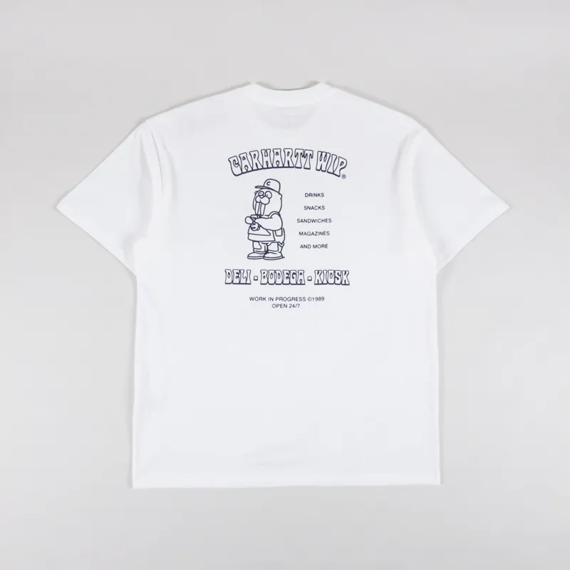 Carhartt WIP Sandwich T Shirt White