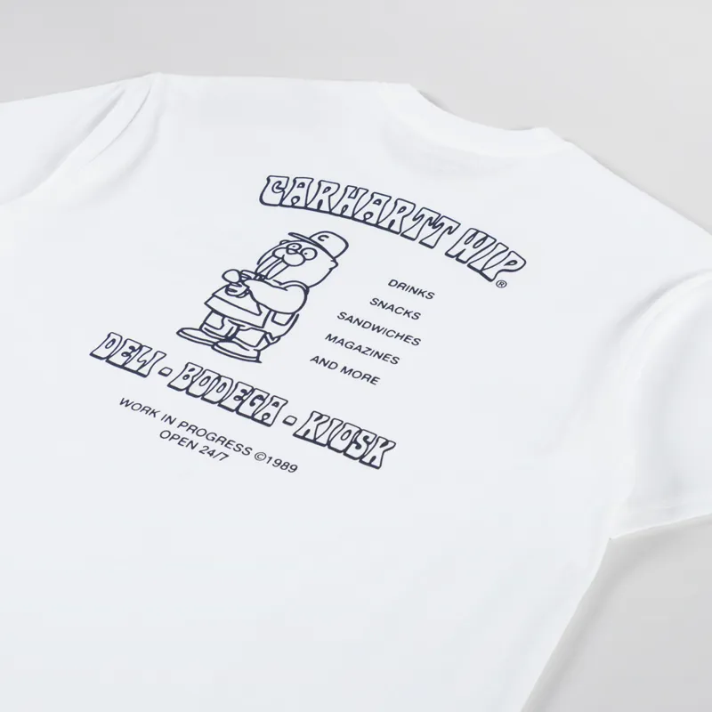 Carhartt WIP Sandwich T Shirt White-2