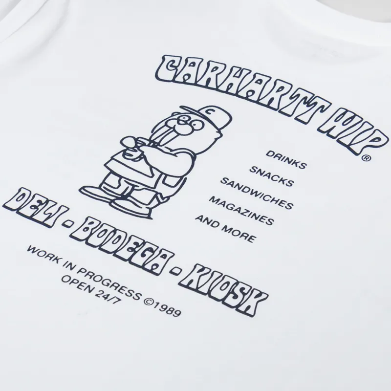 Carhartt WIP Sandwich T Shirt White-4