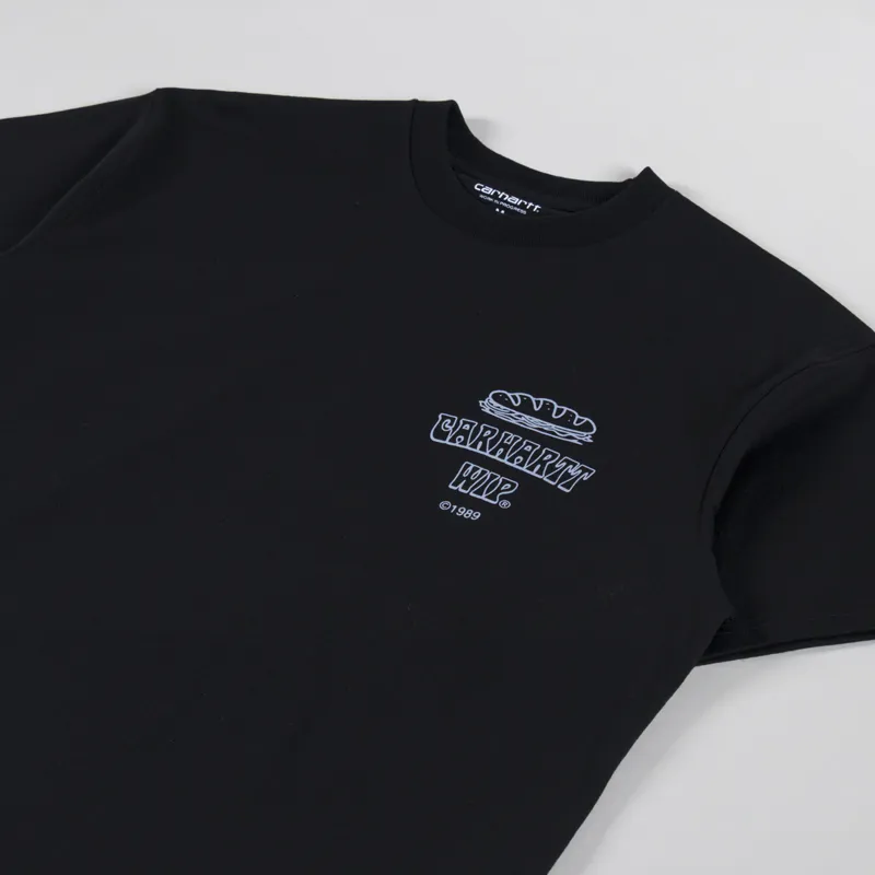 Carhartt WIP Sandwich T Shirt Black-3