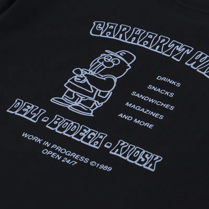 Carhartt WIP Sandwich T Shirt Black-4