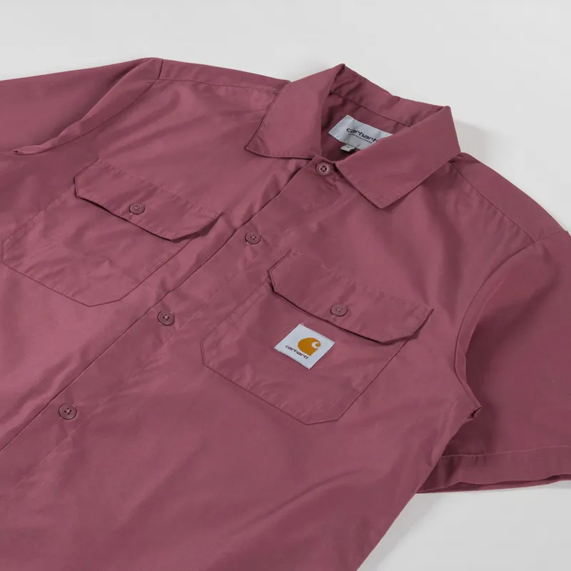 Carhartt WIP Craft Shirt Dusky Pink-2