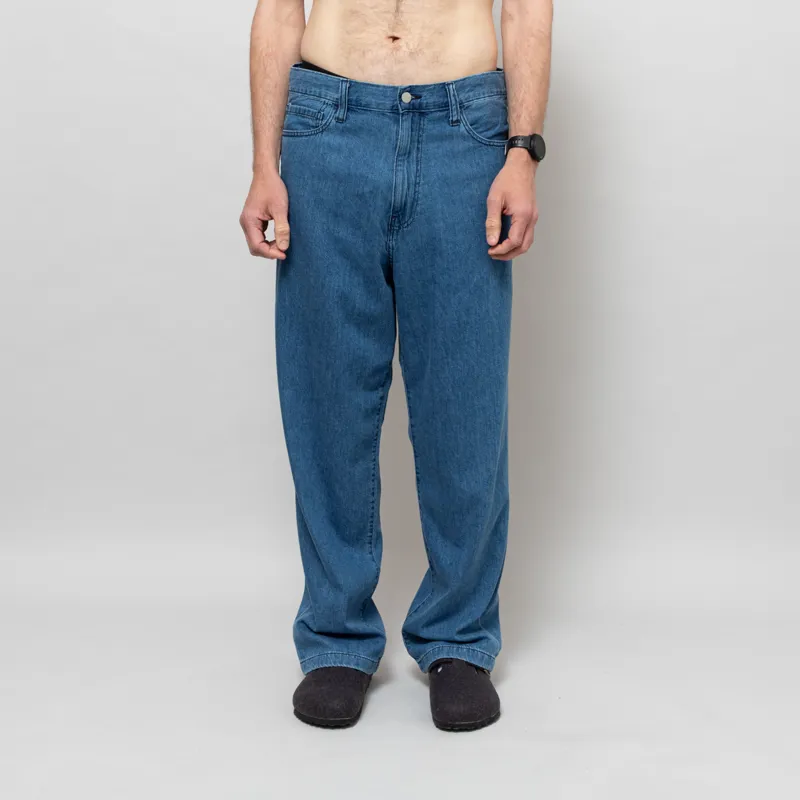 Carhartt WIP Lucas Pants Blue Stone Washed