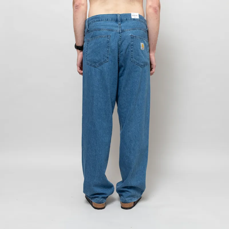 Carhartt WIP Lucas Pants Blue Stone Washed-3