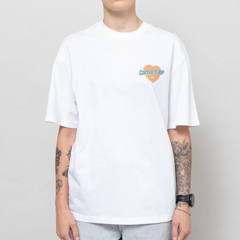 Carhartt WIP Womens Growth T Shirt White-3