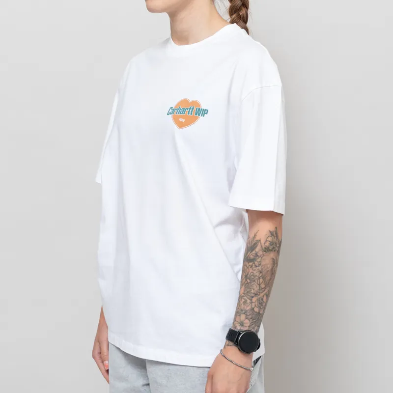 Carhartt WIP Womens Growth T Shirt White-2