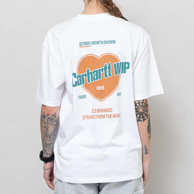 Carhartt WIP Womens Growth T Shirt White