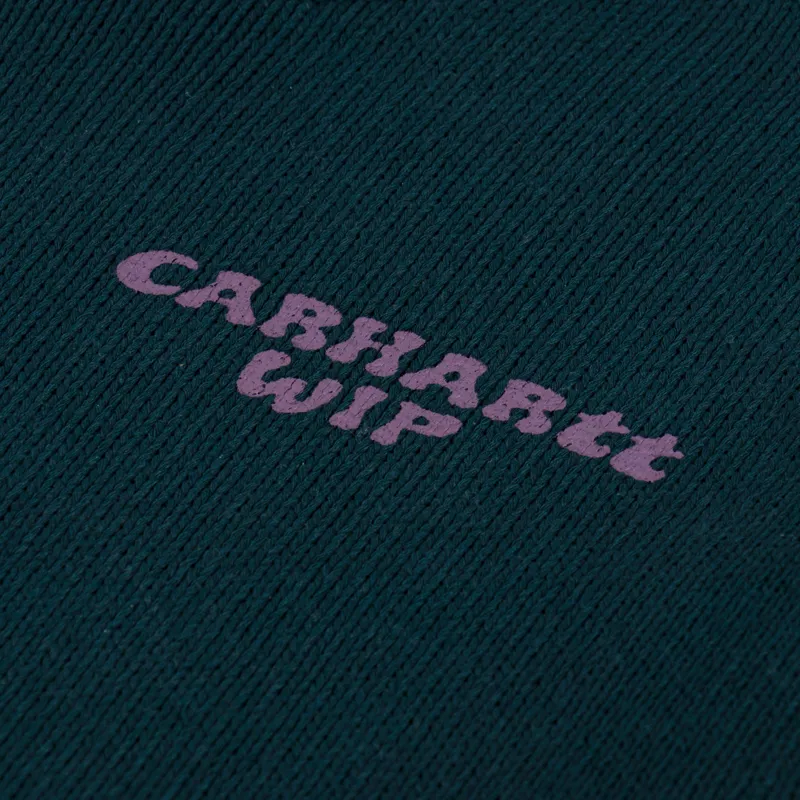 Carhartt WIP Helix Sweater Deep Lagoon-5