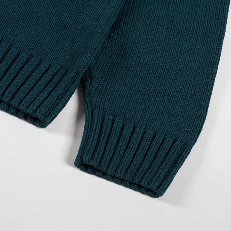 Carhartt WIP Helix Sweater Deep Lagoon-6