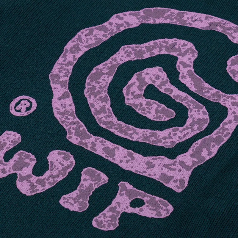 Carhartt WIP Helix Sweater Deep Lagoon-4