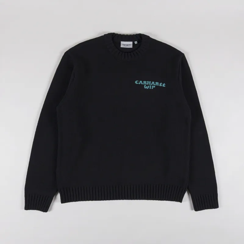 Carhartt WIP Helix Sweater Black-1