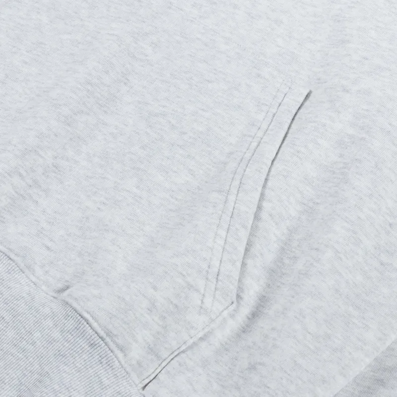 Carhartt WIP Hooded Sandwich Sweatshirt Ash Heather Blue-7