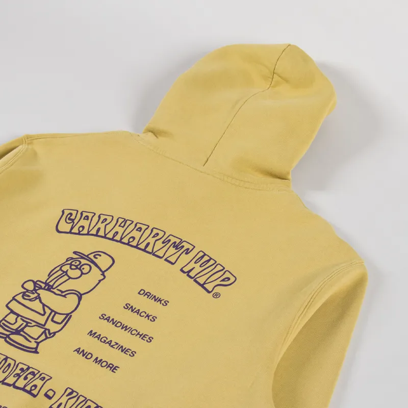 Carhartt WIP Hooded Sandwich Sweatshirt Suncrest Purple-2