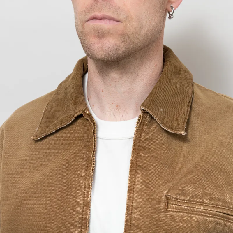 Carhartt WIP OG Detroit Jacket Hamilton Brown Destroy Wash-3