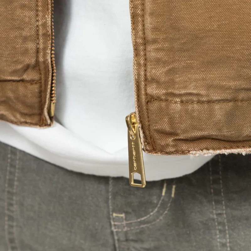 Carhartt WIP OG Detroit Jacket Hamilton Brown Destroy Wash-8