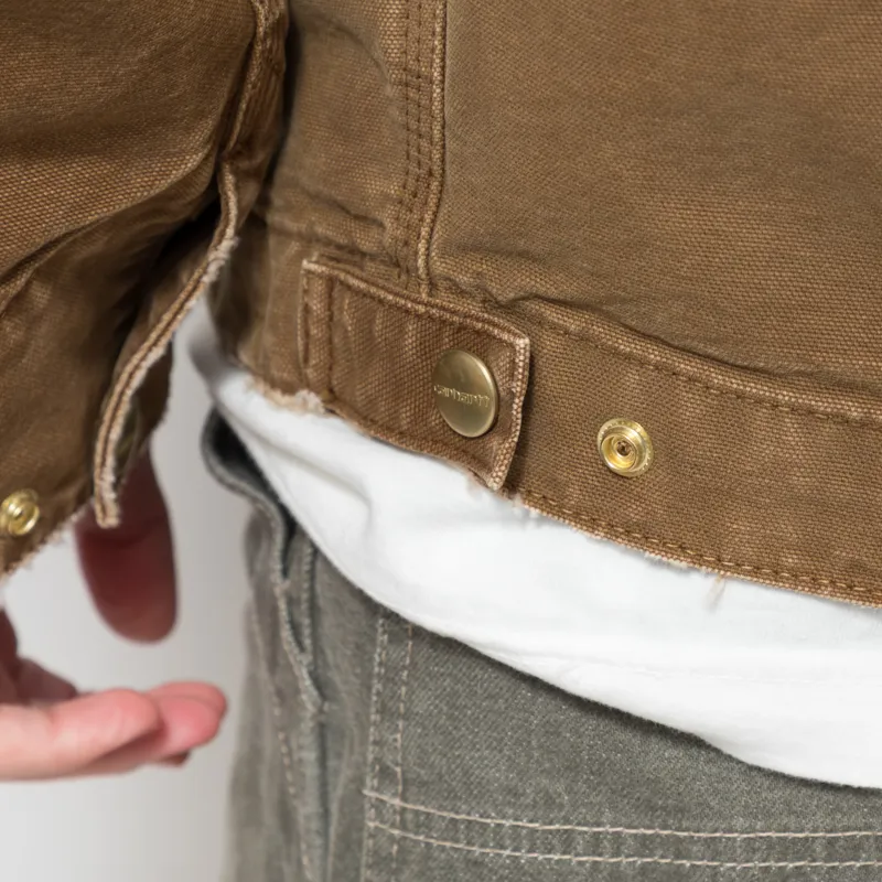 Carhartt WIP OG Detroit Jacket Hamilton Brown Destroy Wash-9