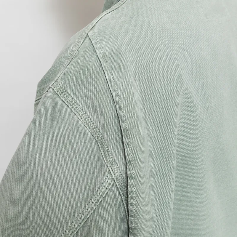 Carhartt WIP OG Detroit Jacket Shady Green Destroy Wash-6