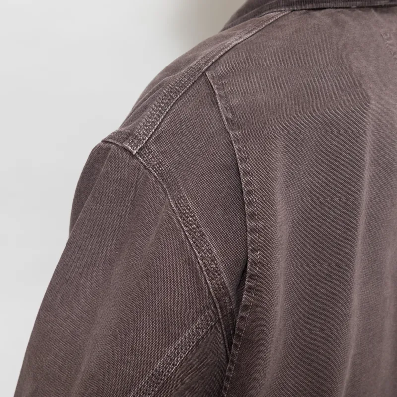 Carhartt WIP OG Detroit Jacket Tobacco Destroy Wash-5