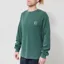 Carhartt WIP Long Sleeve Vista Waffle T Shirt Dark Scarab