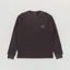 Carhartt WIP Long Sleeve Vista Waffle T Shirt Tobacco Garment Dyed