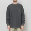 Carhartt WIP Long Sleeve Vista Waffle T Shirt Black