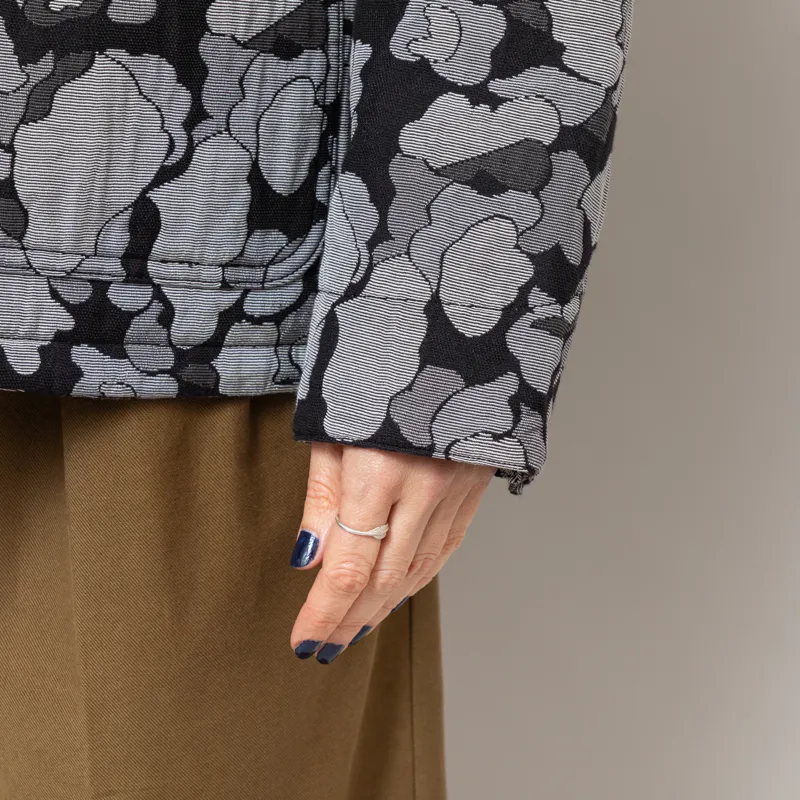 Carhartt WIP Womens Tapestry Chore Coat Camo Duck Jacquard Black-9