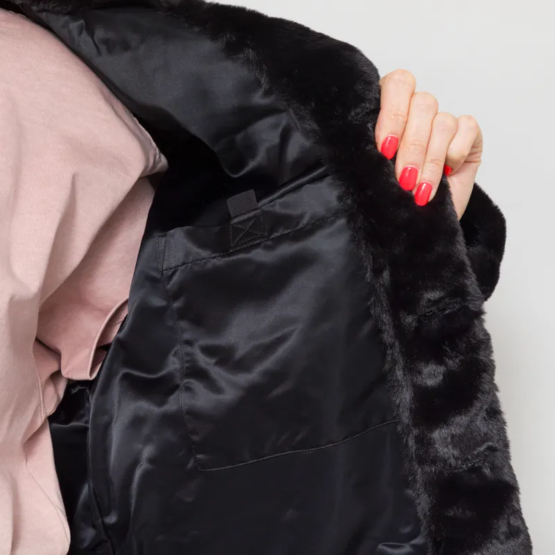 Carhartt WIP Womens Olney Michigan Coat Black-12