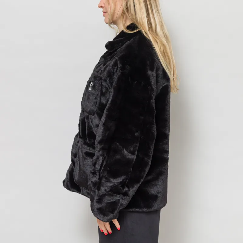 Carhartt WIP Womens Olney Michigan Coat Black-3