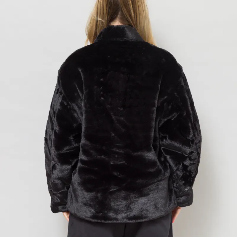 Carhartt WIP Womens Olney Michigan Coat Black-4