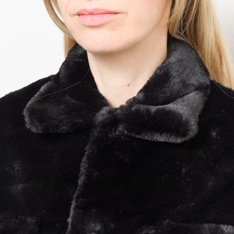 Carhartt WIP Womens Olney Michigan Coat Black-6